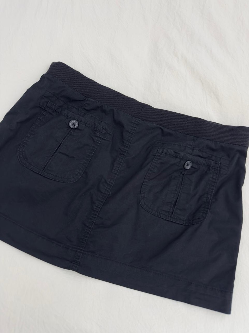 Black Mini Cargo Skirt - Picture 8 of 8